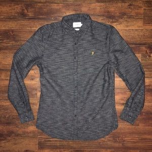 Mens Farah Slim Fit Button Down Shirt Medium NWOT
